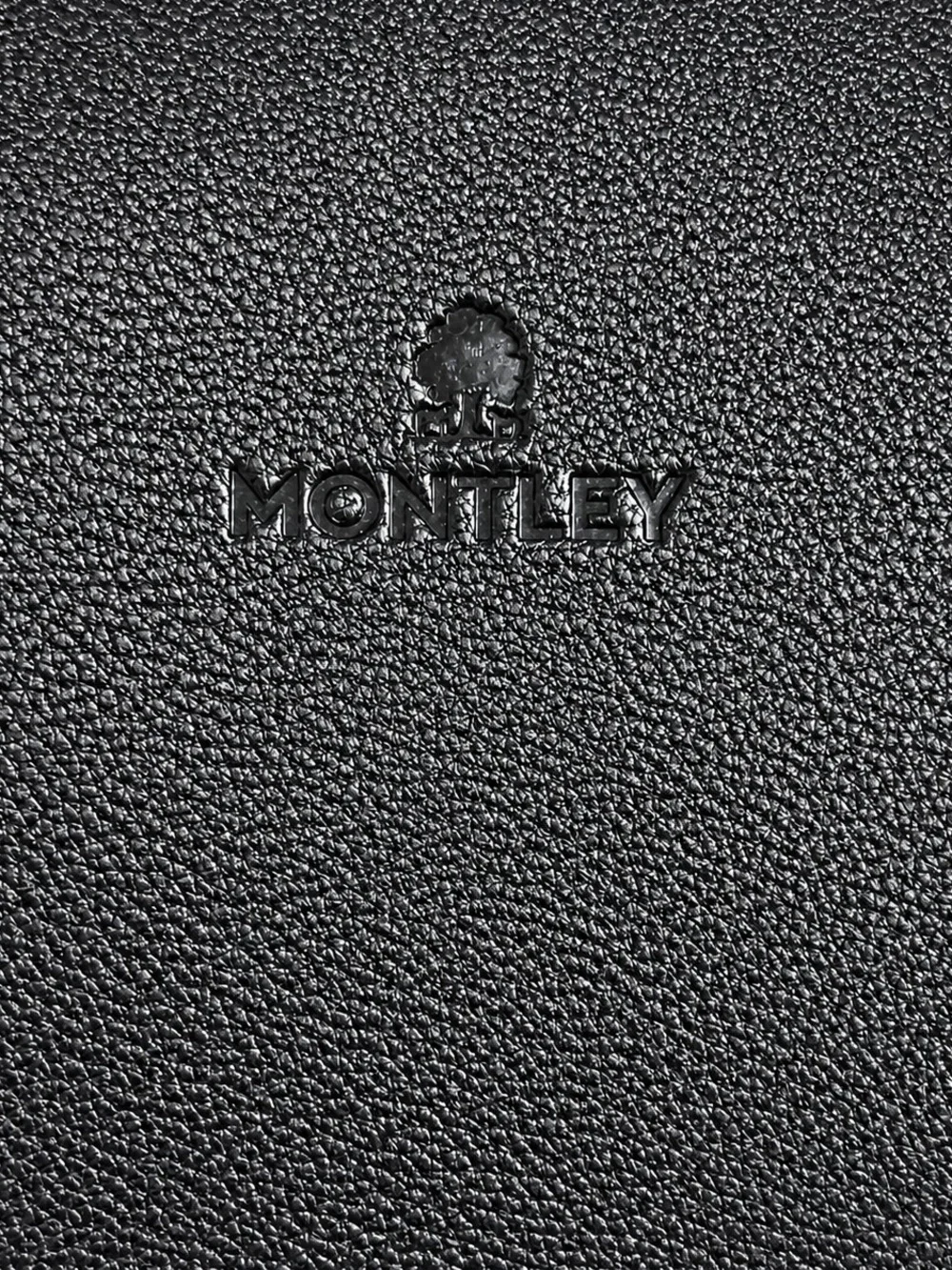 Montley Black RFID Laptop Backpack Travel Business Work Bag Like New